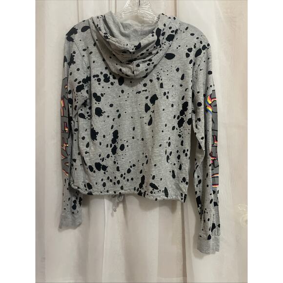 On Fire Hoodie Black Queen Teen Size LG SLAY QUEEN DOPE Melanin Vibes - Picture 8 of 9